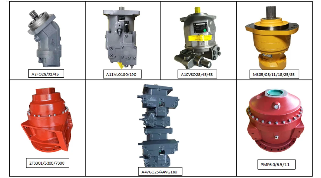 Dakin Opv1-23 PVD21 PVD22 PVD23 PVD24 PVD34 P36-A3 Rotary Group Cylinder Block Pistons Valve Plate Shaft Hydraulic Plunger Motor Pump Parts