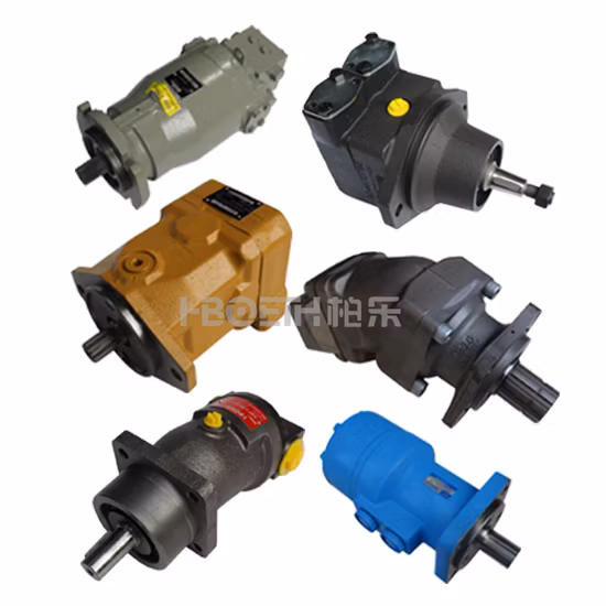 Bomba Hidráulica Motor Rexroth Eaton Vickers Parker NACHI Kawasaki Cat Linde Sauer Yuken Bomba de engrenagens Vane Danfoss Volvo Escavadeira Poclain Kyb Hawe Atos Komatsu