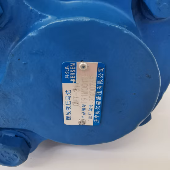 Operação confiável do motor hidráulico Bmh Orbit para máquinas de construção