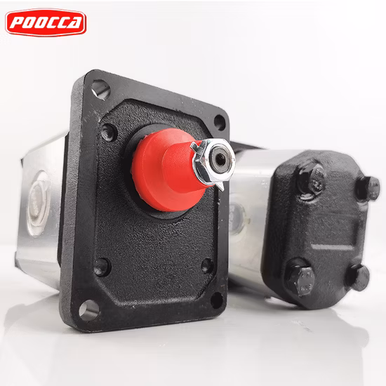 1:8 Eixo cônico Montagem de flange de quatro furos Tampa frontal Ghp2-D-40 Bomba de engrenagem Marzocchi