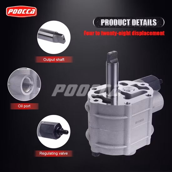Bomba de carga de empilhadeira bomba de engrenagem de óleo hidráulico para Danfoss PV20 PV21 PV22 PV23