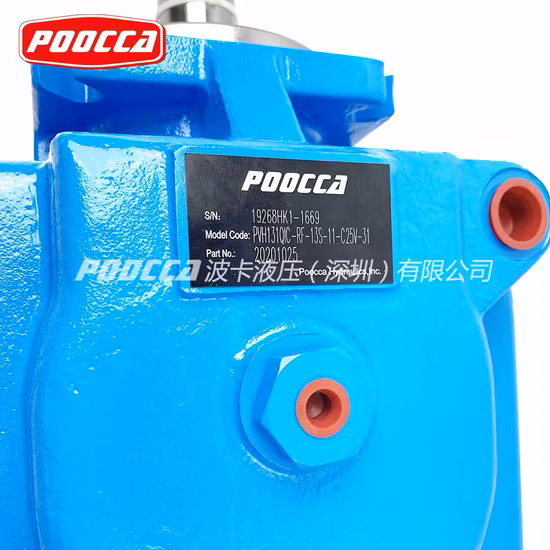 Bombas Hidráulicas de Circuito Aberto Pvh141_Eaton Vickers Bomba de Pistão Axial de Média Pressão Variável
