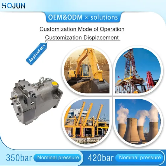 Bombas de carga de substituição Sauer Danfoss para série 90r, Mpt, MPV, série PV